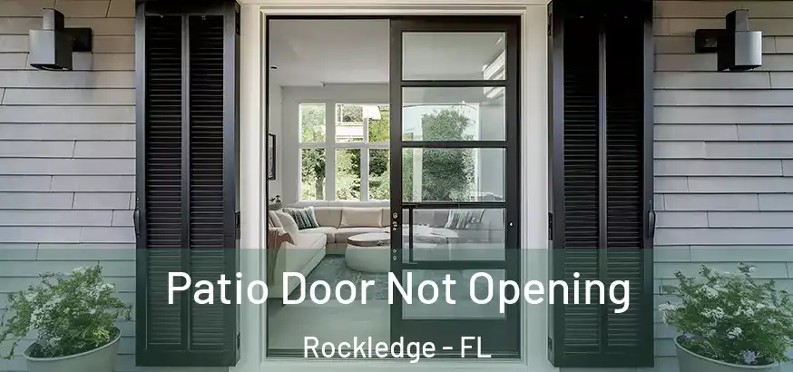  Patio Door Not Opening Rockledge - FL