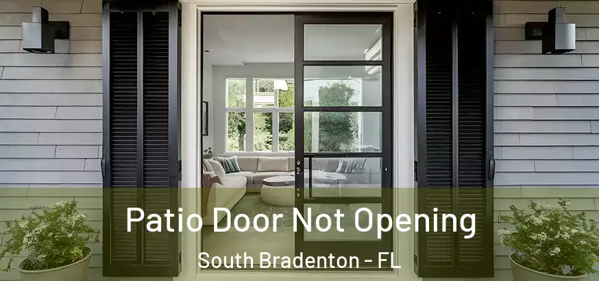  Patio Door Not Opening South Bradenton - FL
