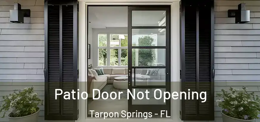 Patio Door Not Opening Tarpon Springs - FL
