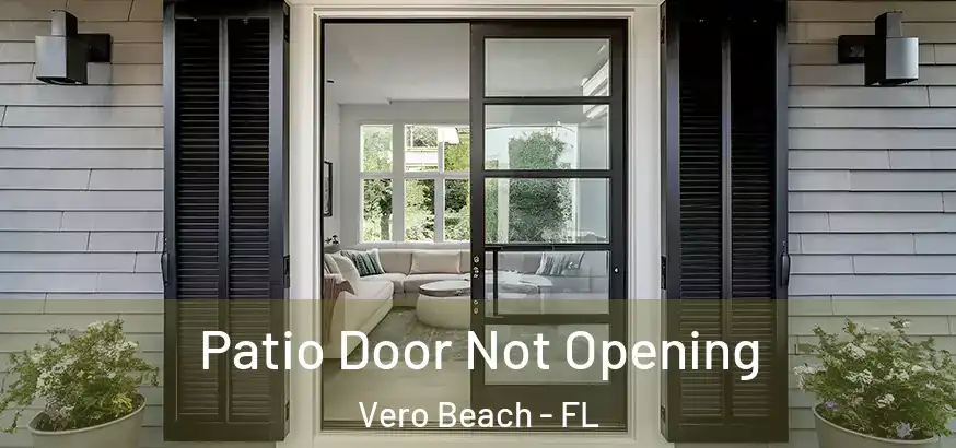  Patio Door Not Opening Vero Beach - FL