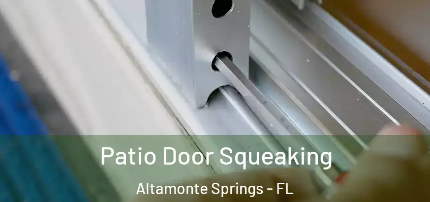  Patio Door Squeaking Altamonte Springs - FL