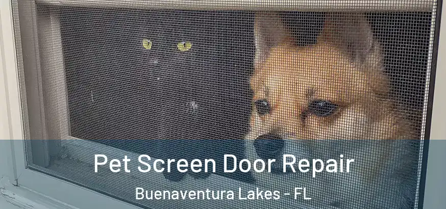 Pet Screen Door Repair Buenaventura Lakes - FL