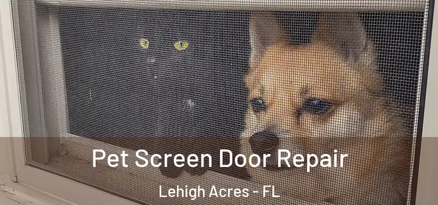 Pet Screen Door Repair Lehigh Acres - FL