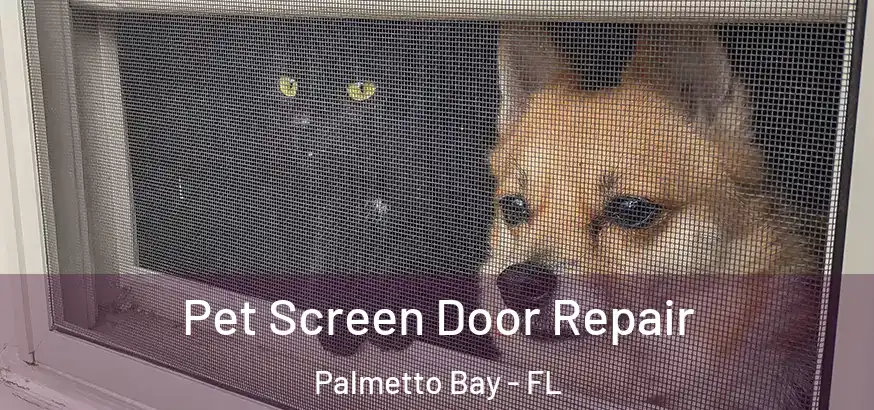 Pet Screen Door Repair Palmetto Bay - FL