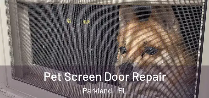  Pet Screen Door Repair Parkland - FL