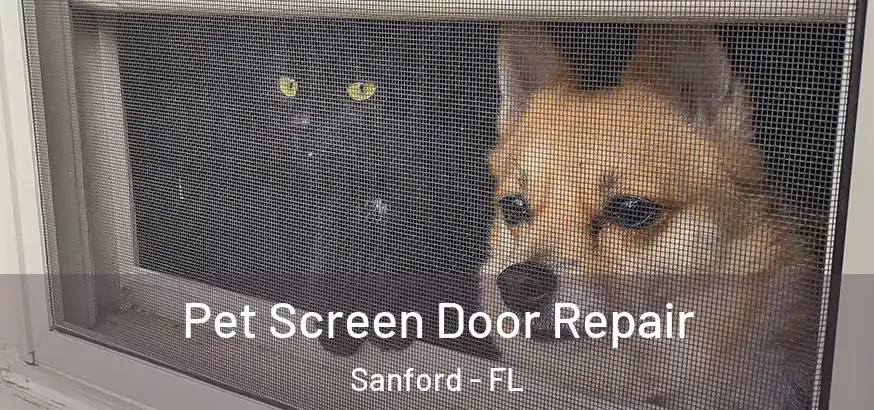  Pet Screen Door Repair Sanford - FL