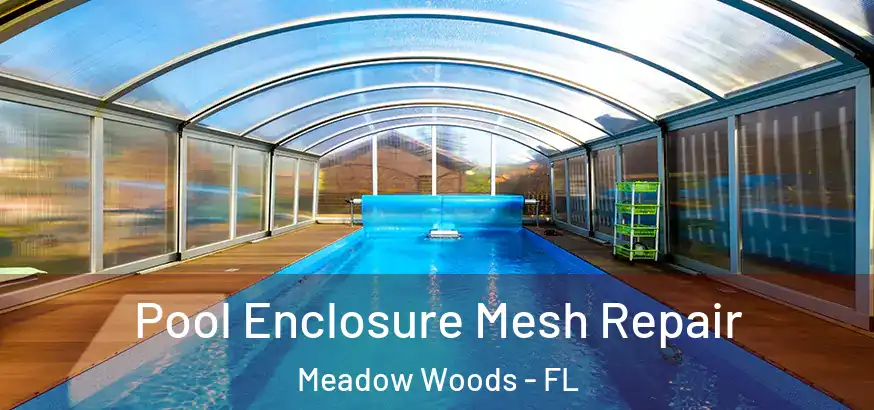 Pool Enclosure Mesh Repair Meadow Woods - FL