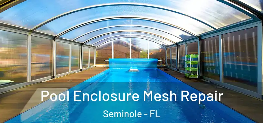  Pool Enclosure Mesh Repair Seminole - FL