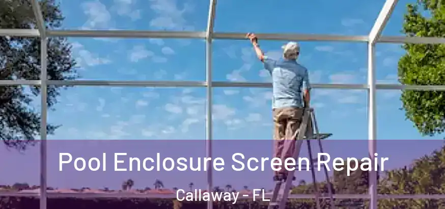  Pool Enclosure Screen Repair Callaway - FL