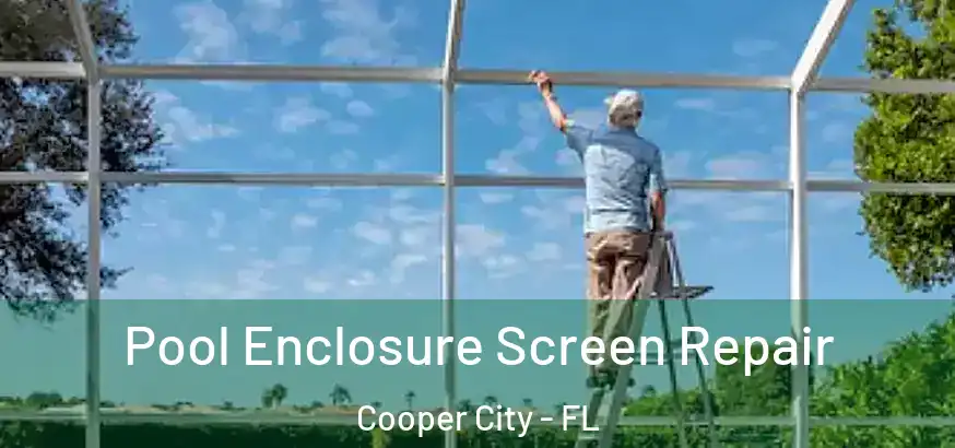  Pool Enclosure Screen Repair Cooper City - FL