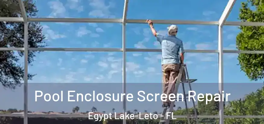  Pool Enclosure Screen Repair Egypt Lake-Leto - FL