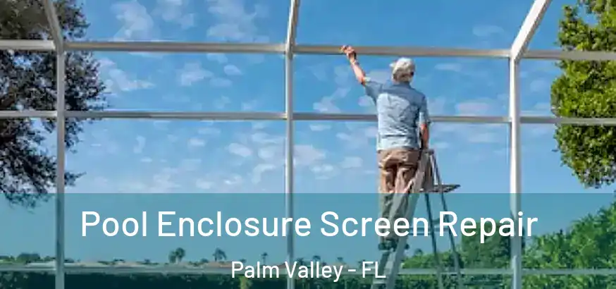  Pool Enclosure Screen Repair Palm Valley - FL
