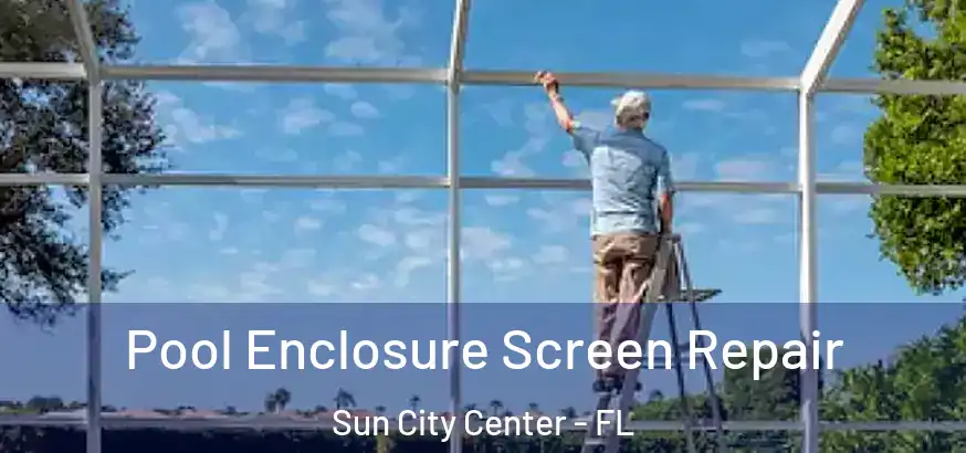  Pool Enclosure Screen Repair Sun City Center - FL