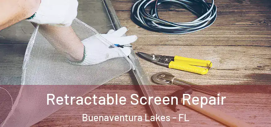  Retractable Screen Repair Buenaventura Lakes - FL
