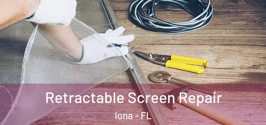  Retractable Screen Repair Iona - FL