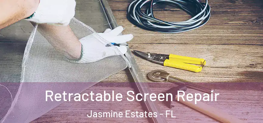 Retractable Screen Repair Jasmine Estates - FL