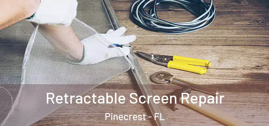  Retractable Screen Repair Pinecrest - FL
