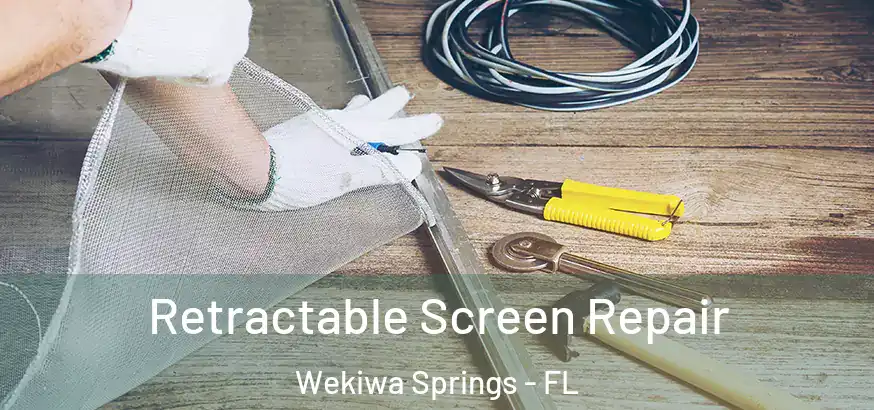  Retractable Screen Repair Wekiwa Springs - FL