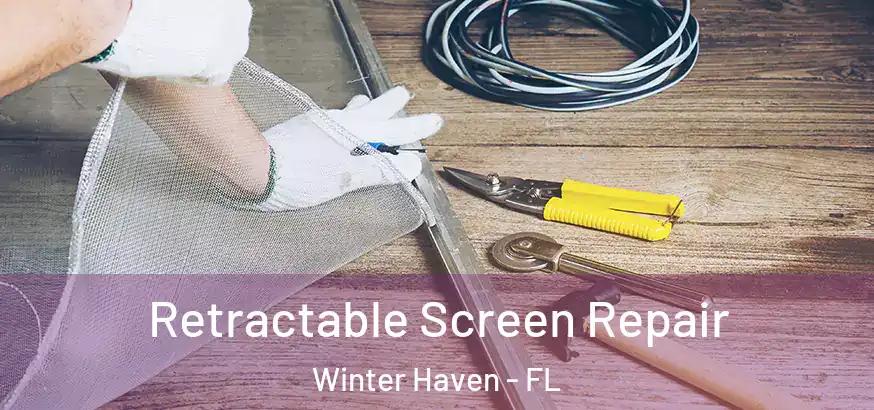  Retractable Screen Repair Winter Haven - FL