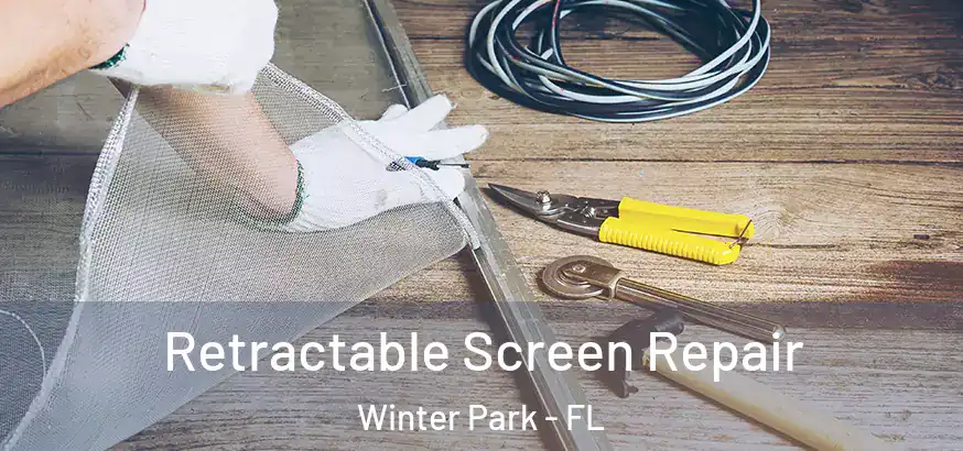  Retractable Screen Repair Winter Park - FL