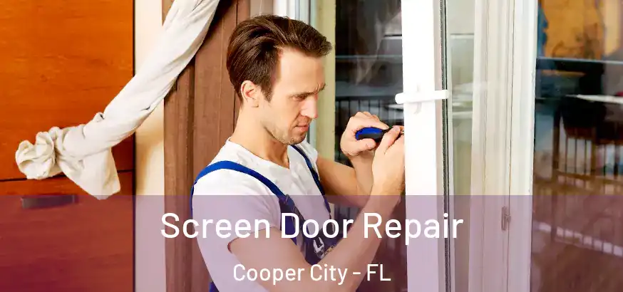  Screen Door Repair Cooper City - FL