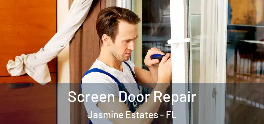  Screen Door Repair Jasmine Estates - FL