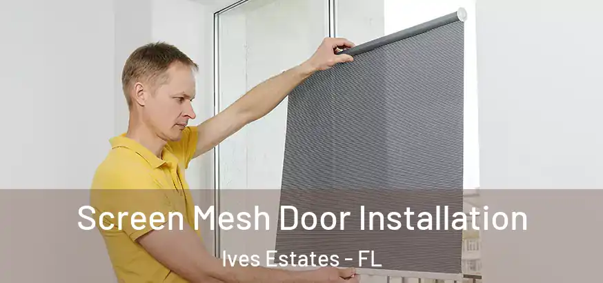  Screen Mesh Door Installation Ives Estates - FL