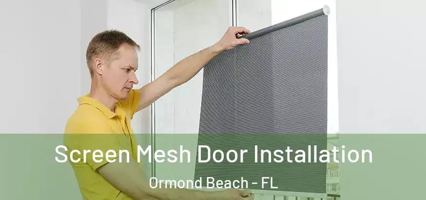  Screen Mesh Door Installation Ormond Beach - FL