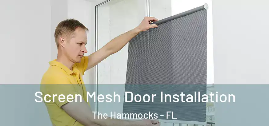  Screen Mesh Door Installation The Hammocks - FL
