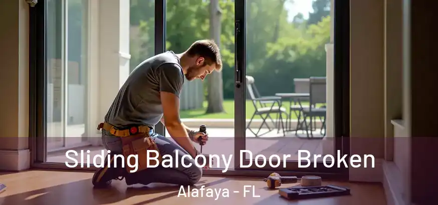  Sliding Balcony Door Broken Alafaya - FL