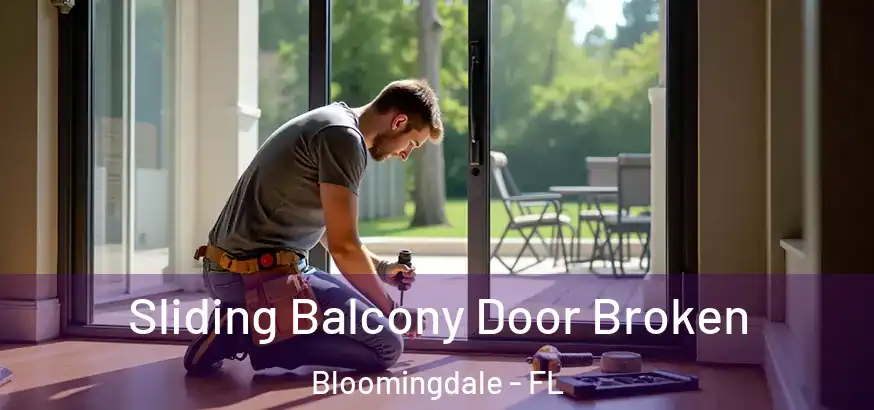 Sliding Balcony Door Broken Bloomingdale - FL