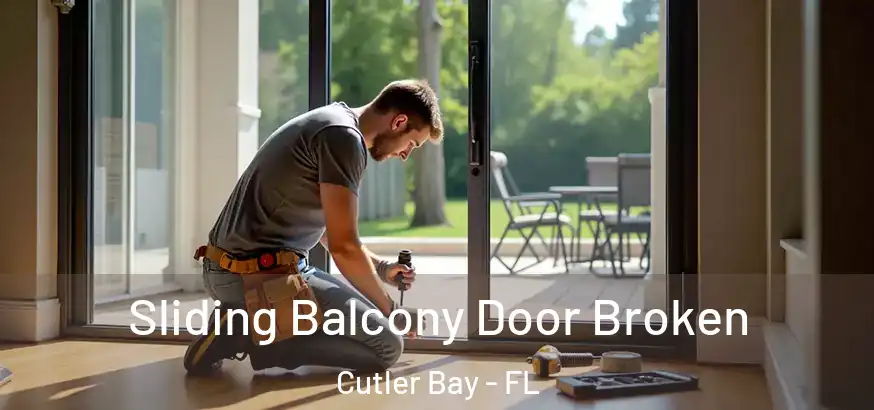 Sliding Balcony Door Broken Cutler Bay - FL