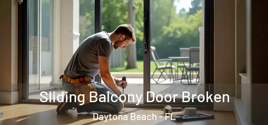 Sliding Balcony Door Broken Daytona Beach - FL