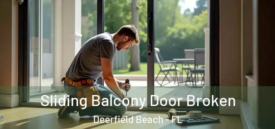  Sliding Balcony Door Broken Deerfield Beach - FL