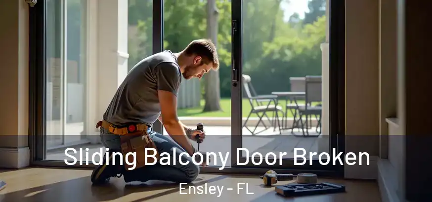  Sliding Balcony Door Broken Ensley - FL