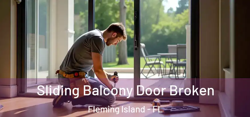  Sliding Balcony Door Broken Fleming Island - FL