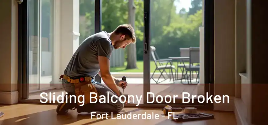  Sliding Balcony Door Broken Fort Lauderdale - FL