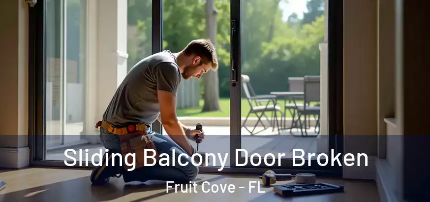 Sliding Balcony Door Broken Fruit Cove - FL