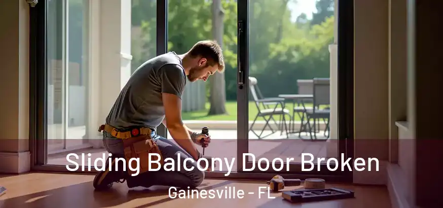 Sliding Balcony Door Broken Gainesville - FL