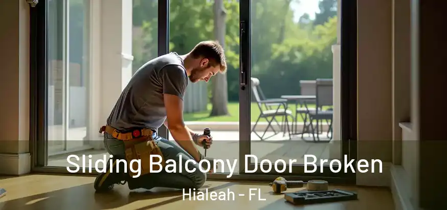 Sliding Balcony Door Broken Hialeah - FL