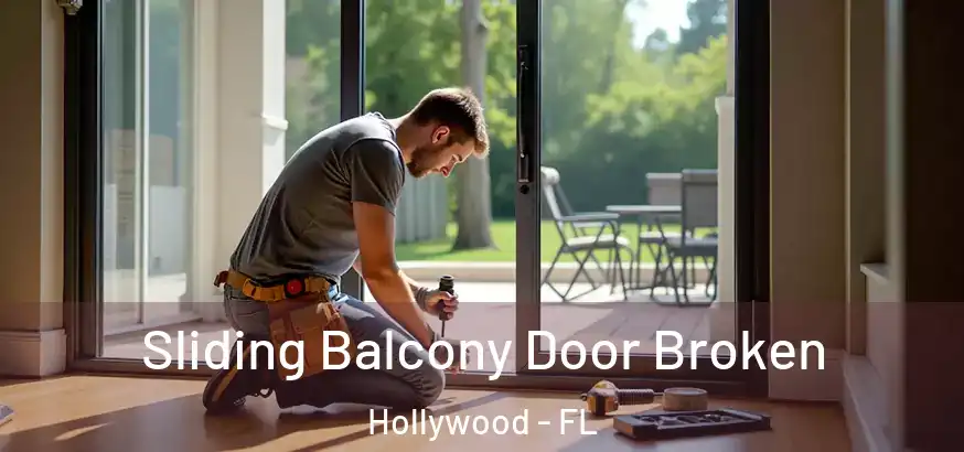 Sliding Balcony Door Broken Hollywood - FL