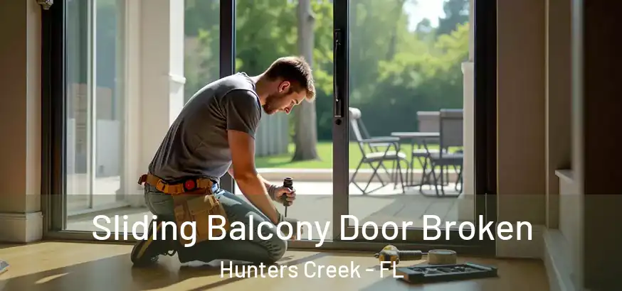 Sliding Balcony Door Broken Hunters Creek - FL