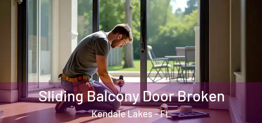 Sliding Balcony Door Broken Kendale Lakes - FL
