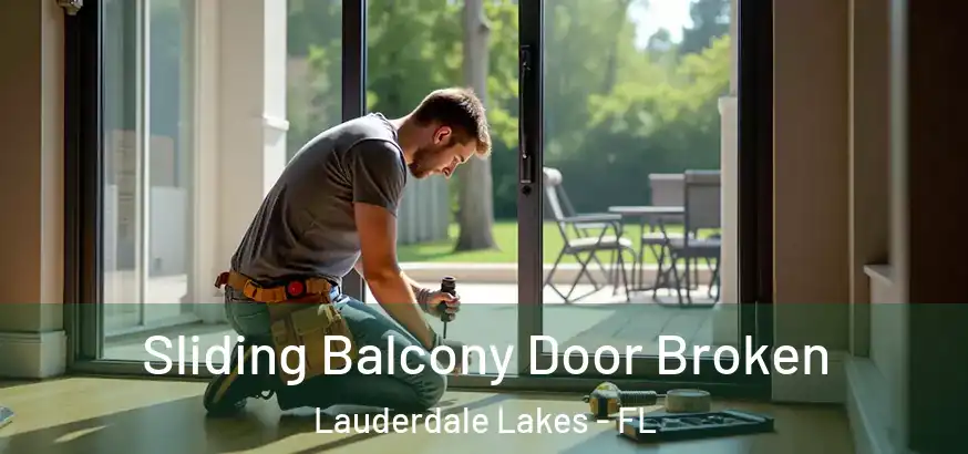 Sliding Balcony Door Broken Lauderdale Lakes - FL