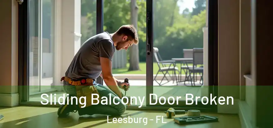 Sliding Balcony Door Broken Leesburg - FL