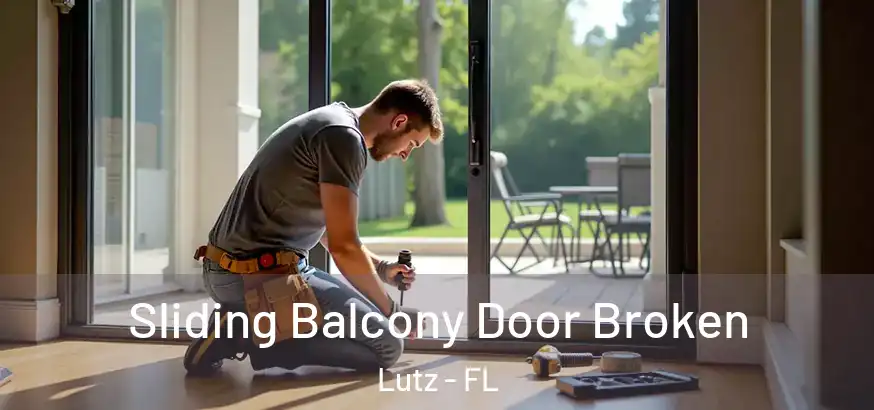  Sliding Balcony Door Broken Lutz - FL