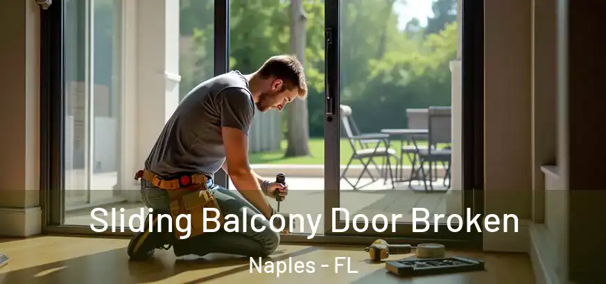  Sliding Balcony Door Broken Naples - FL
