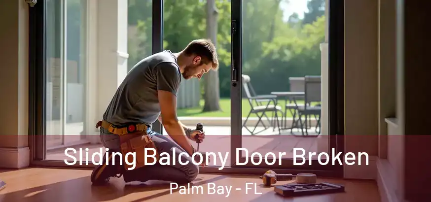  Sliding Balcony Door Broken Palm Bay - FL