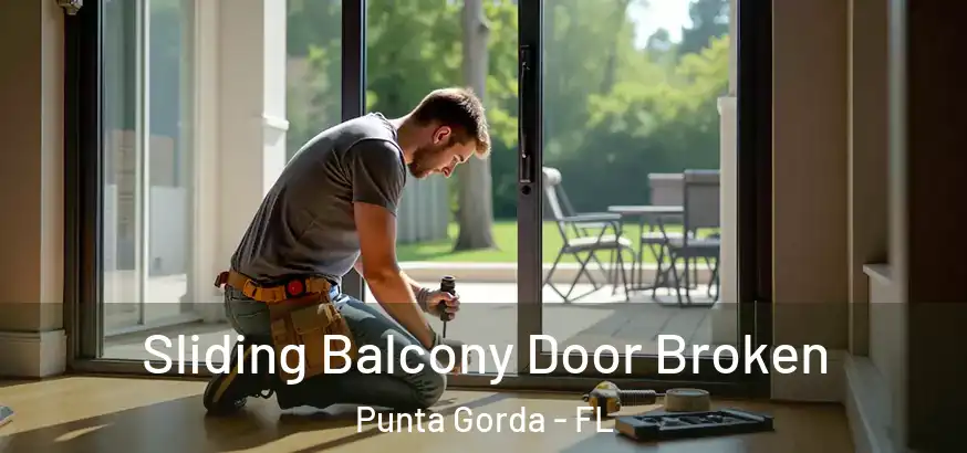 Sliding Balcony Door Broken Punta Gorda - FL
