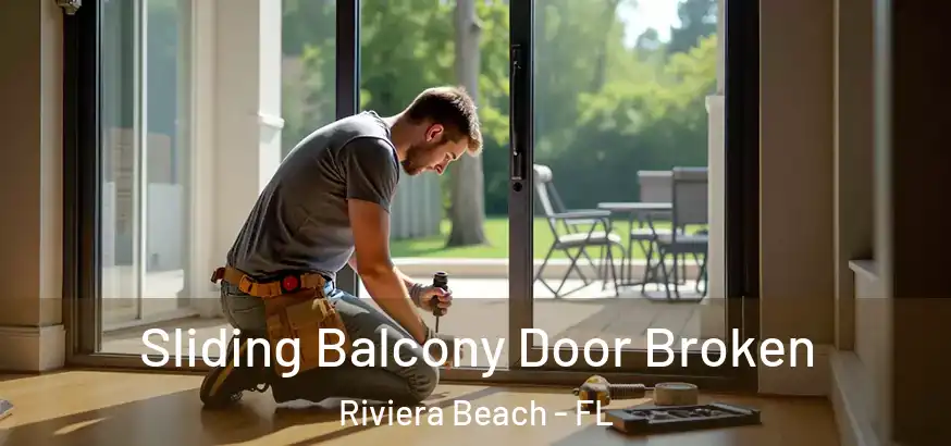  Sliding Balcony Door Broken Riviera Beach - FL